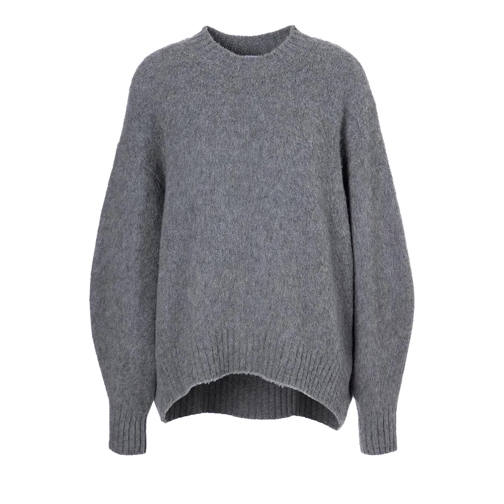 CALIBAN Trui CARDED ROUND NECK BOXY PULLOVER LONDON BRIDGE