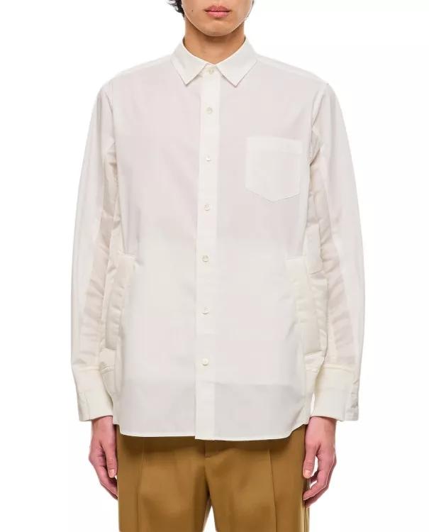 Sacai - Cotton Poplin Shirt - Größe 2 -