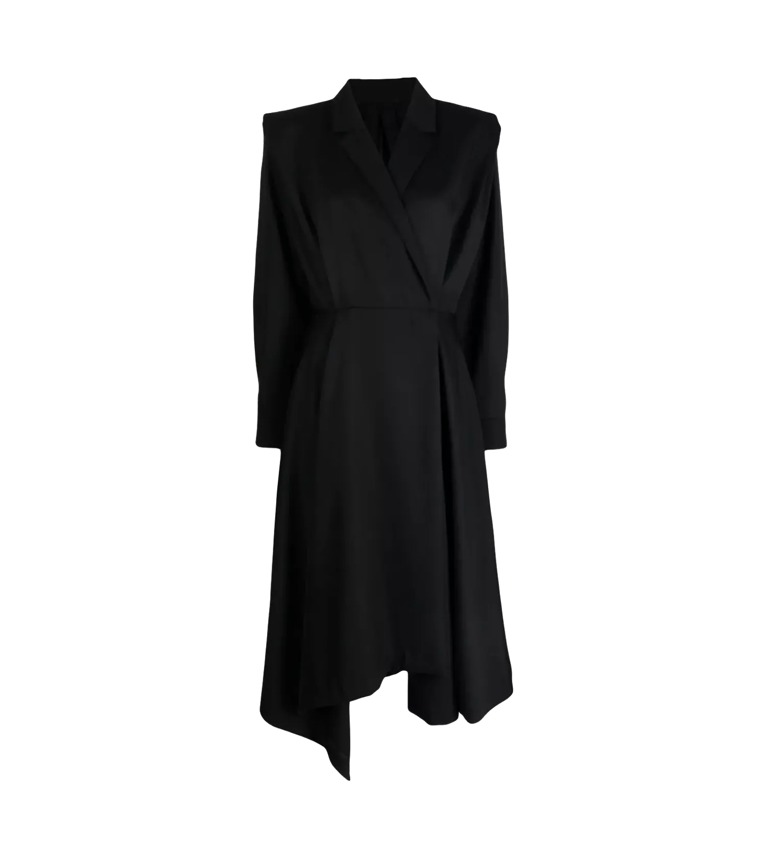 Juun.J - Kleid mit V-Ausschnitt - Größe 38 - black