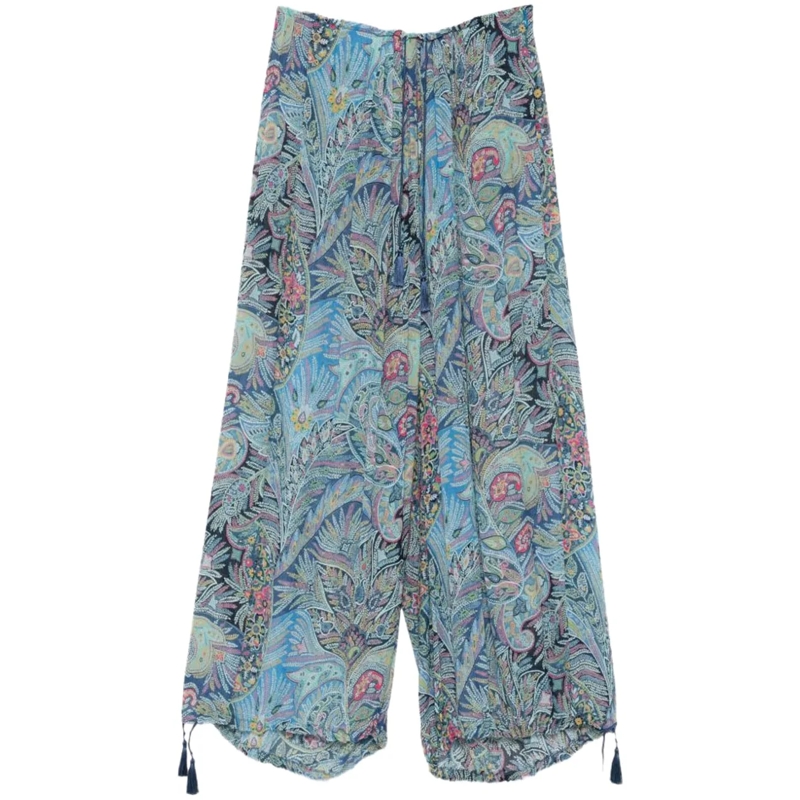 Etro Pantalon de jogging Trousers Light Blue hellblau