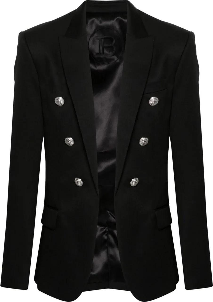 Balmain - Jackets Black - Größe 48 - schwarz