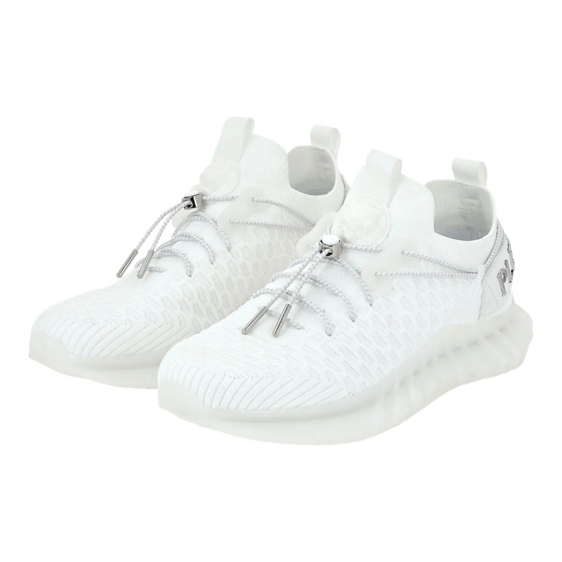 Plein Sport Low-Top-Sneaker Runner Sneaker weiss