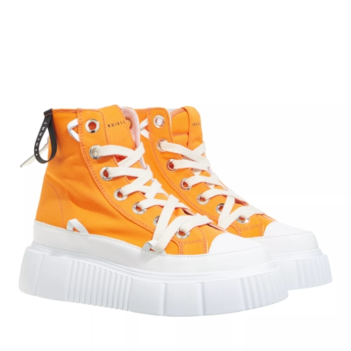 INUIKII Matilda Canvas High 23 Orange High-Top Sneaker