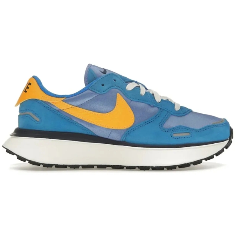 Nike Low-Top-Sneaker Nike Phoenix Waffle Royal Pulse Laser Orange (Wome blau
