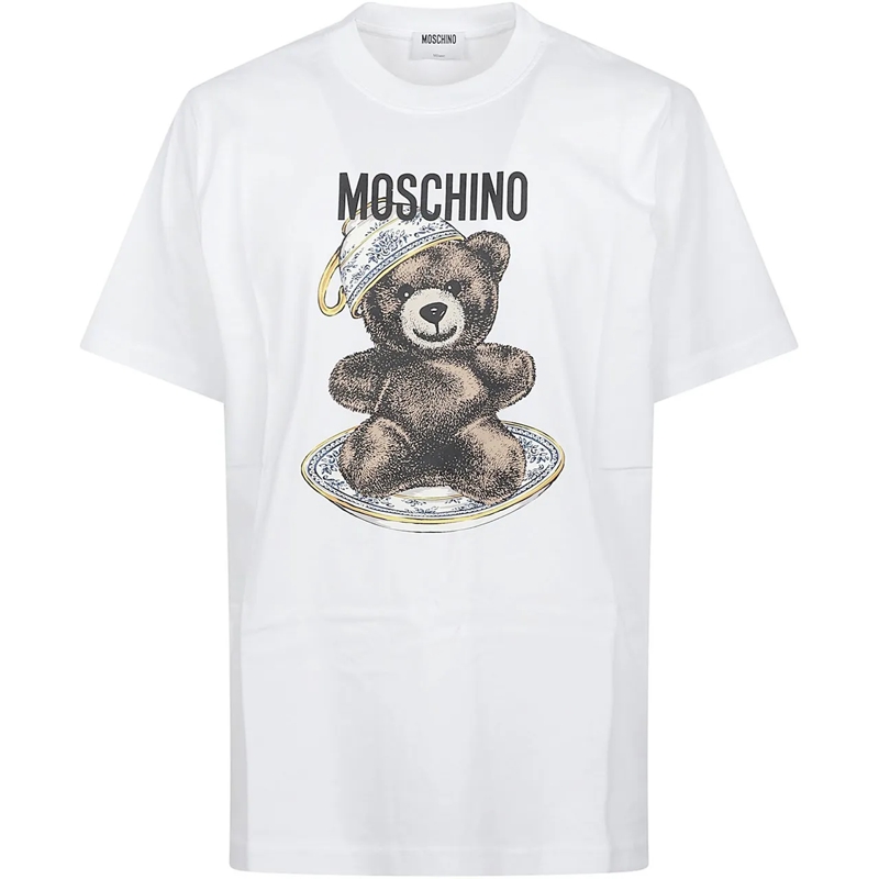 Moschino T-Shirt Bear T-shirt White weiß