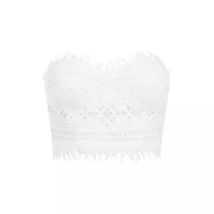 Ermanno Scervino - White Top - Größe 40 - white