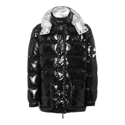 Philipp Plein Daunenjacken Daunenmantel Skull&Bones schwarz