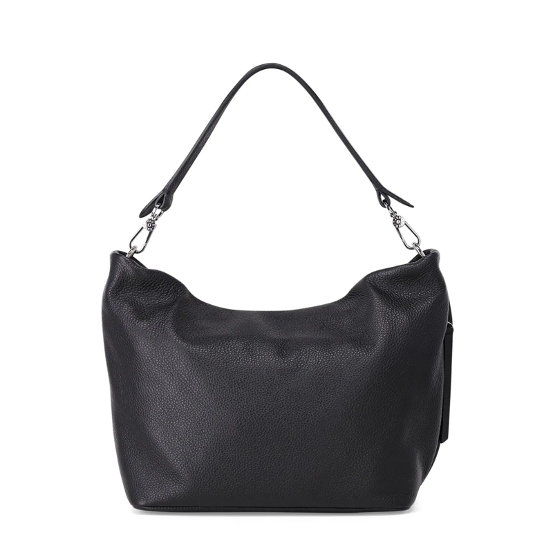 Abro Crossbodytas Hobo Bag Ebony aus Leder braun(Image 2)