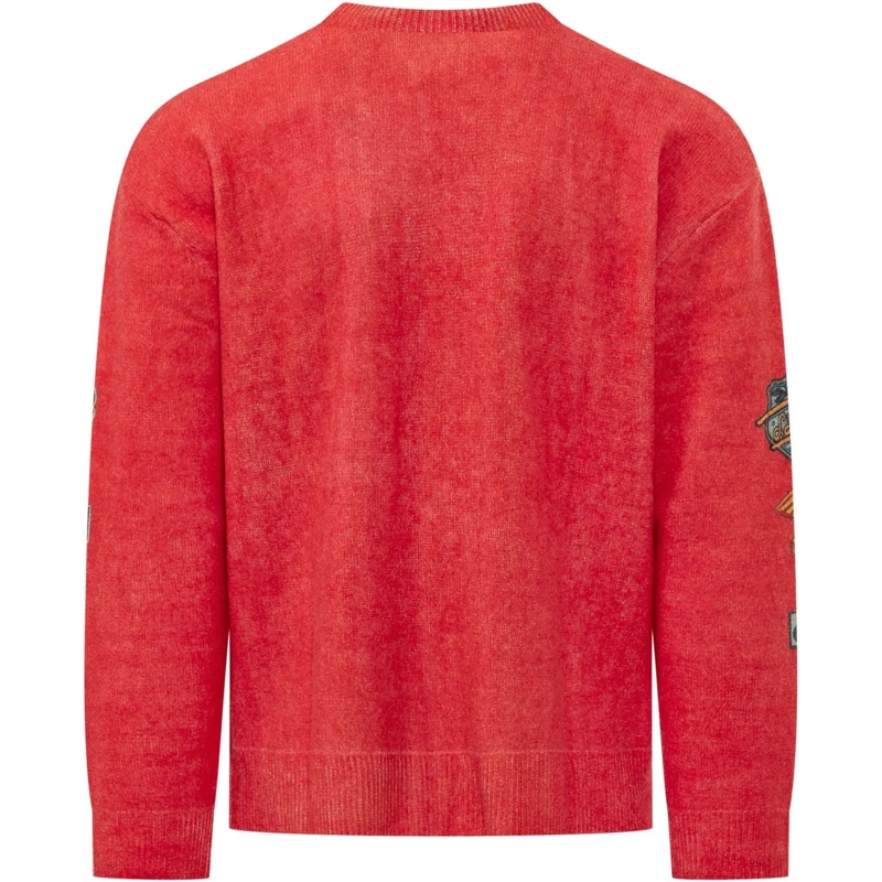 Diesel  Maglia Girocollo con Patch rot(Image 2)