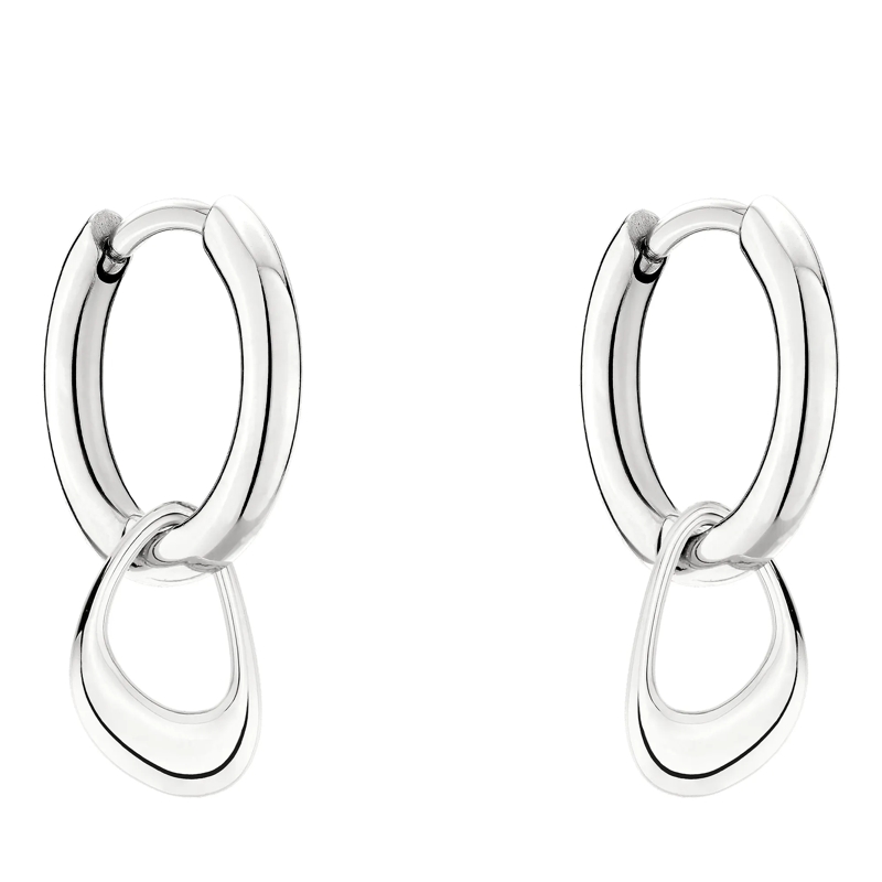 Liebeskind Berlin Ohrstecker Edelstahl Ohrringe silber