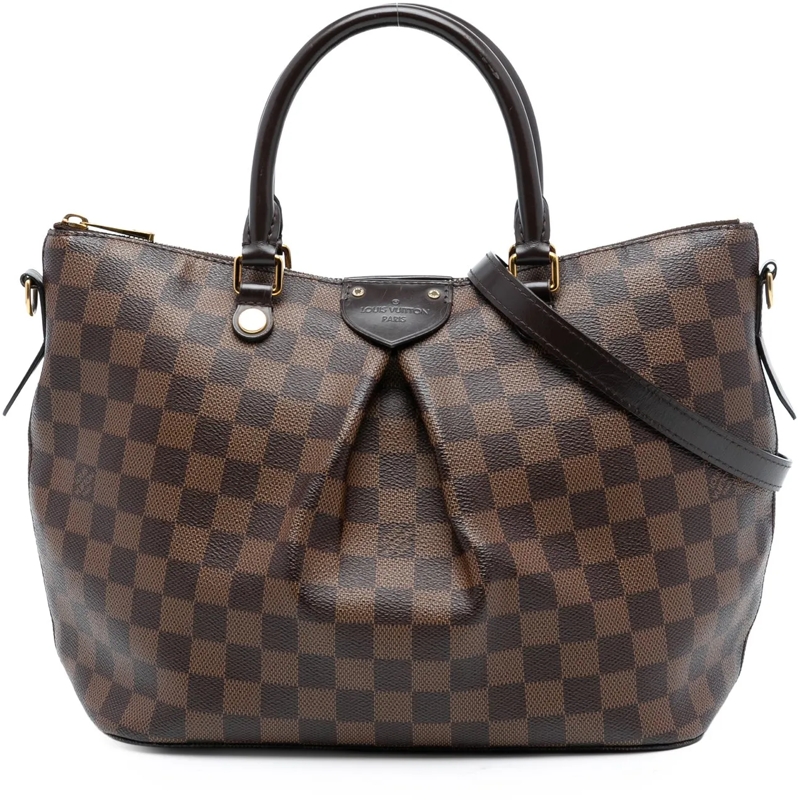 Louis Vuitton Schultertasche Damier Ebene Siena MM braun