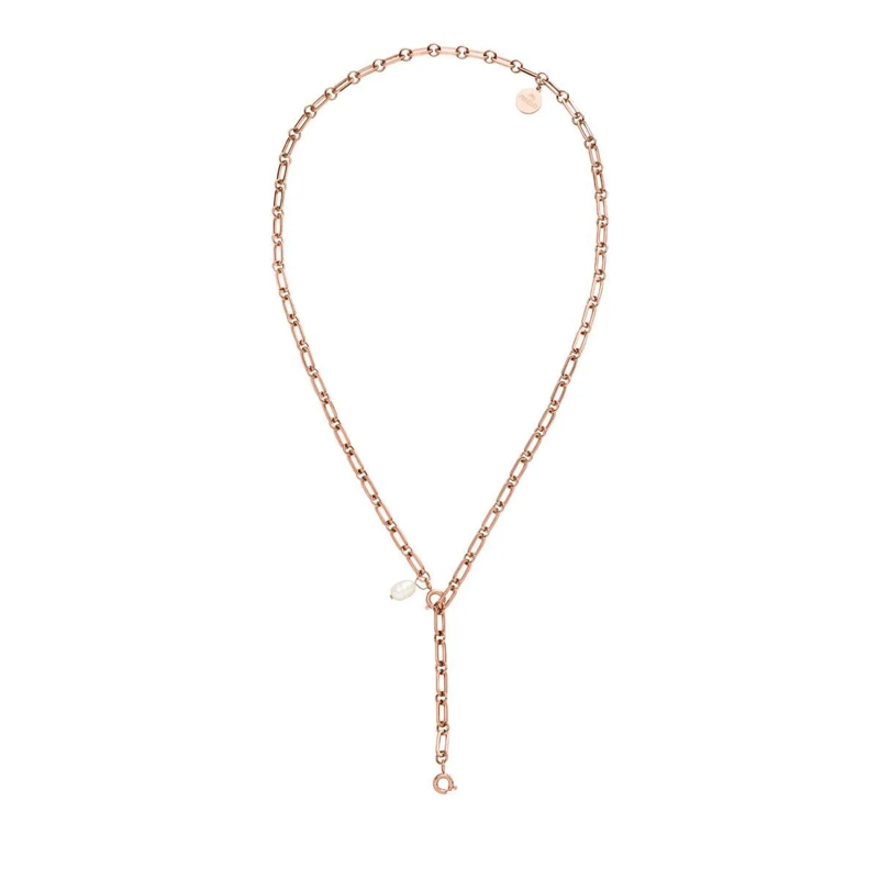 Purelei Mittellange Halskette Kette Zodiac Charm rose