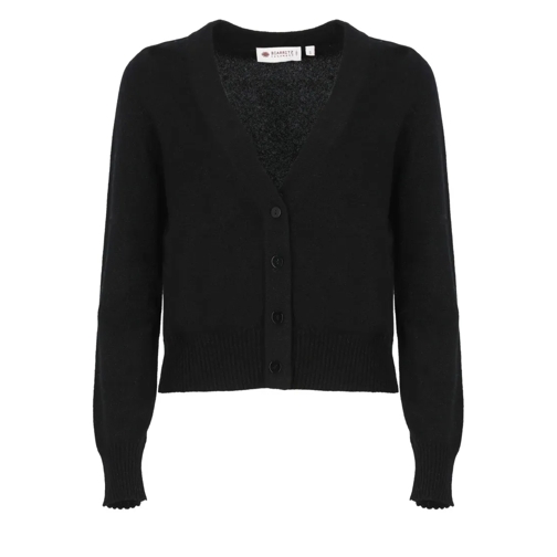 Biarritz1961 Strickjacke Cashmere Cardigan Black