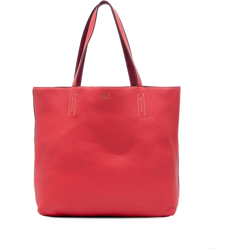 Hermès Shopper Clemence Double Sens 36 rot