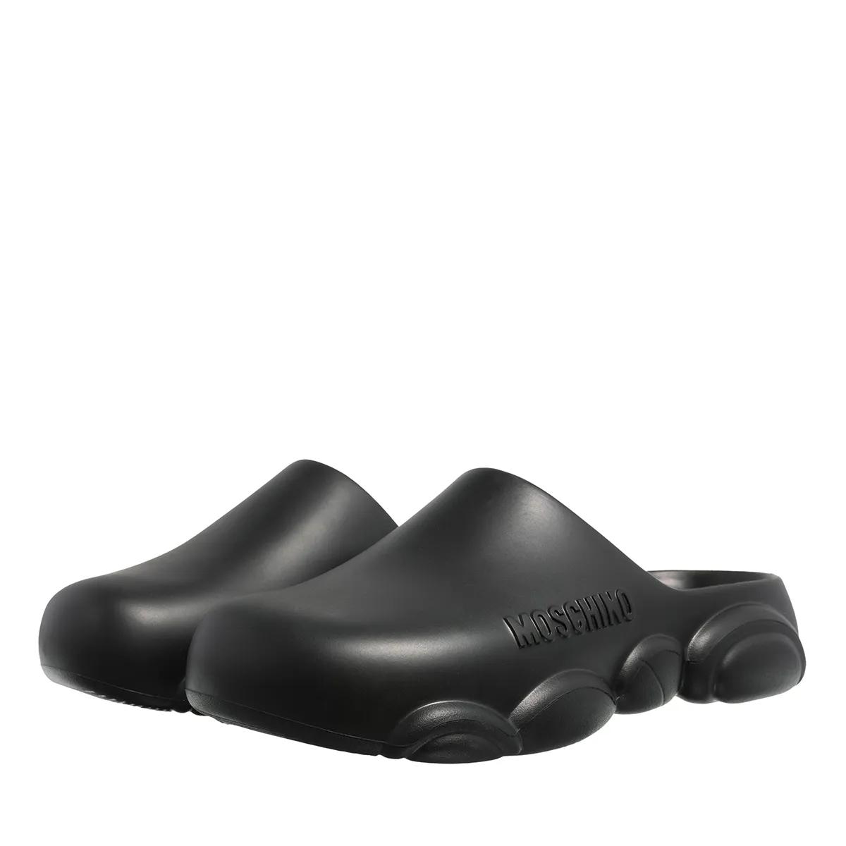 Moschino Slipper & Pantoletten - Gummy Bear - Gr. 36 (EU) - in Schwarz - für Damen