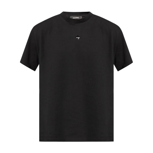 Dsquared2 T-Shirts Black Crew Neck T-Shirt Black