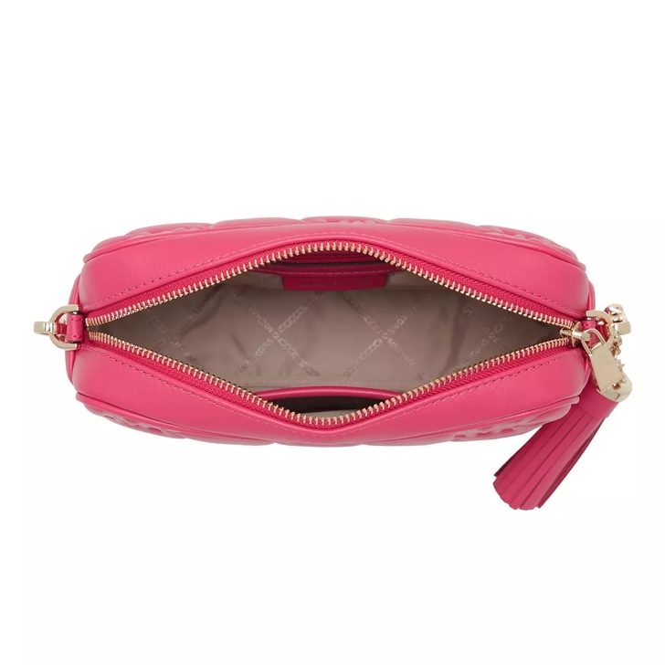 Michael Kors Jet Set Medium Camera Bag Rubin Red Camera Bag