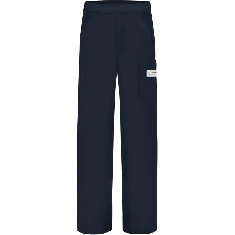 Flâneur  Atelier Tailored Trousers | Navy blau