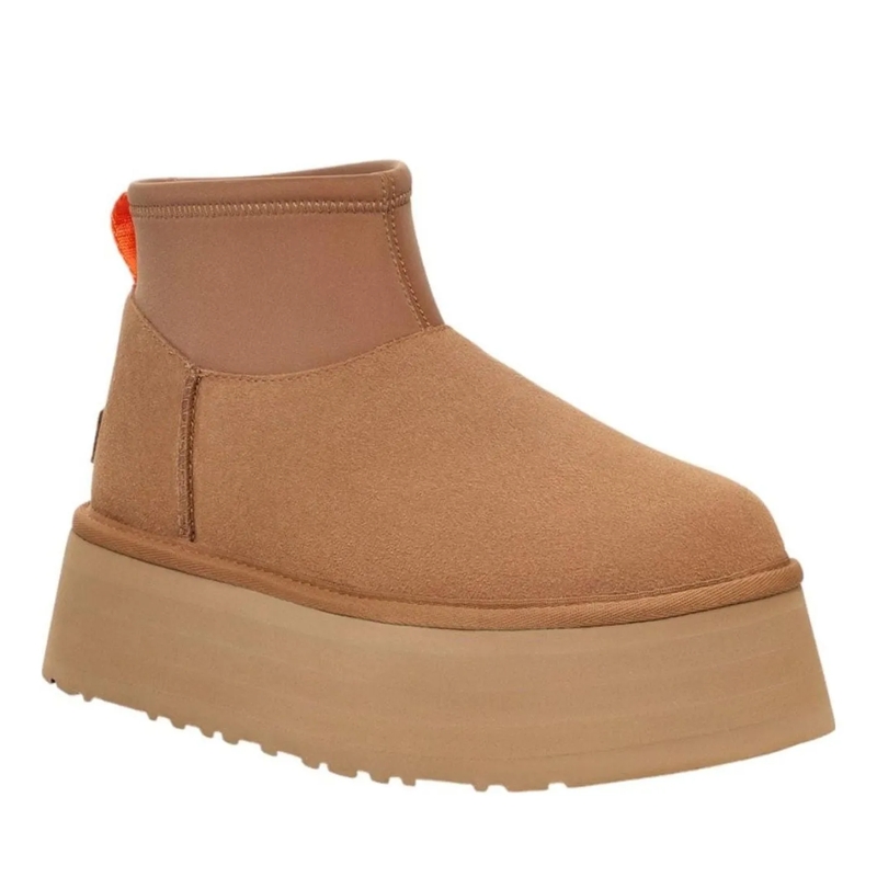 UGG Stiefel W Classic Mini Dipper Boots - Leather - Brown Brown(Image 14)