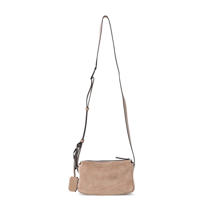 Max Mara Sac à bandoulière Tasche Skipperxssue aus Leder braun(Image 2)
