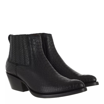 Snake hot sale black boots