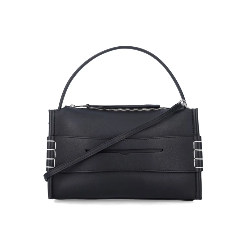 J.W.Anderson Schultertasche Loafer Leather Shoulder Bag Black