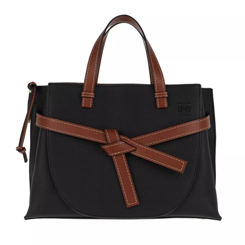 Loewe Gate Top Handle Bag Black/Pecan Draagtas