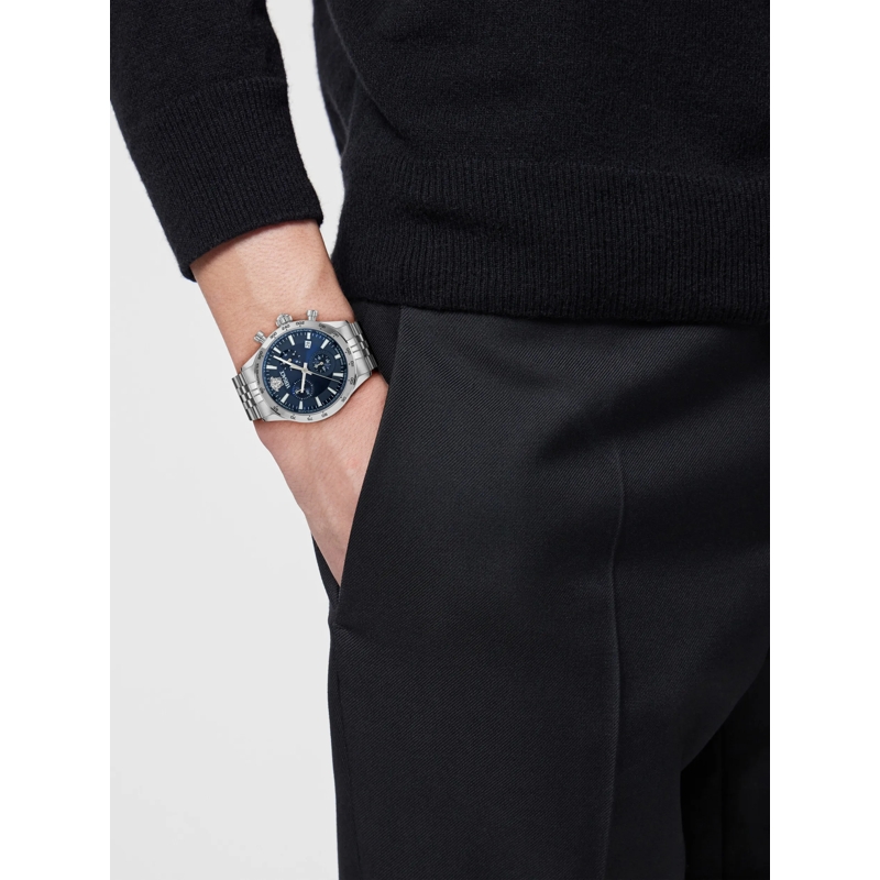 Versace Chronograph Quarz Chronograph Uhr Hell.chr Petite Spec. (Wc-Cf silber(Image 6)