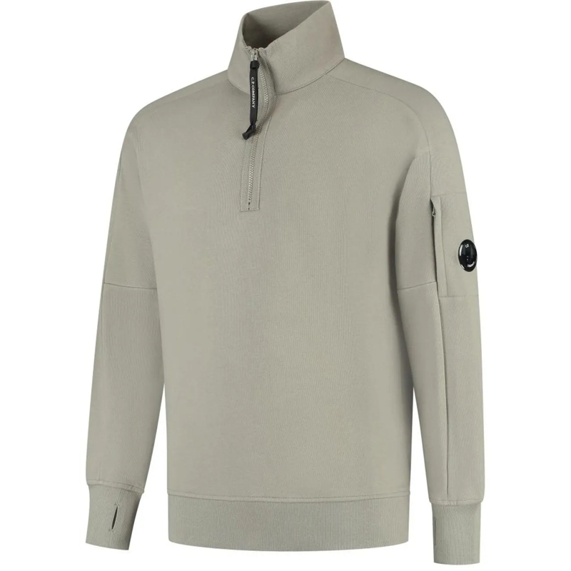 CP Company  Sweatshirts - Polo Collar grün
