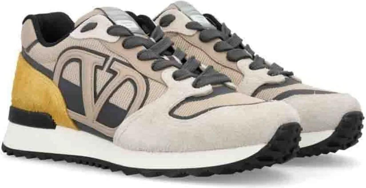 VALENTINO Low-Top Sneaker - Garavani Sneakers Beige - Gr. 44 (EU) - in Beige - für Damen