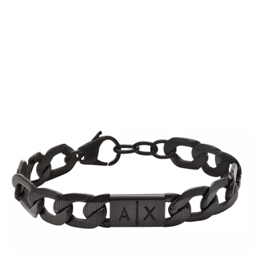 Chain Armband Steel Stainless Armani | Bracelet Exchange Black