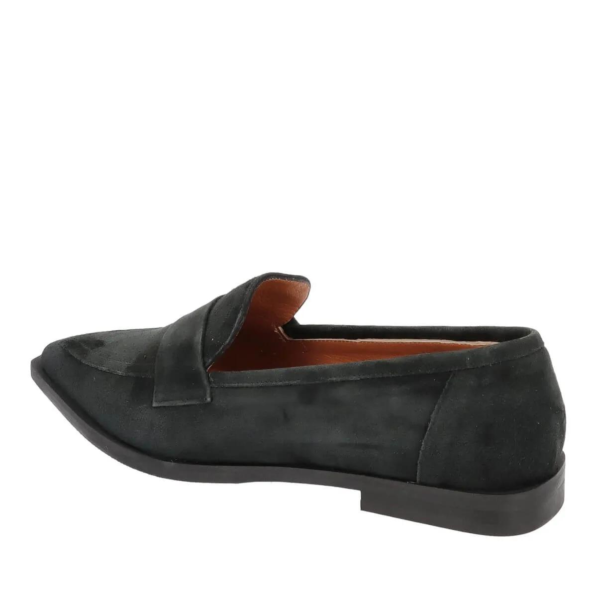 Thea Mika Slipper & Pantoletten - Mokassins - Gr. 38 (EU) - in Grau - für Damen