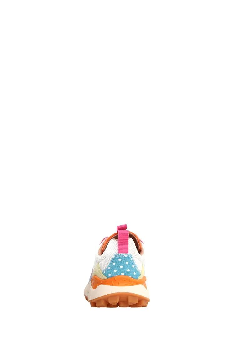 Thumbnail - Flower Mountain Low-Top Sneaker - Multicolored Suede Sneakers With Antibacterial Ins - Gr. 38 (EU) - in Bunt - für Damen
