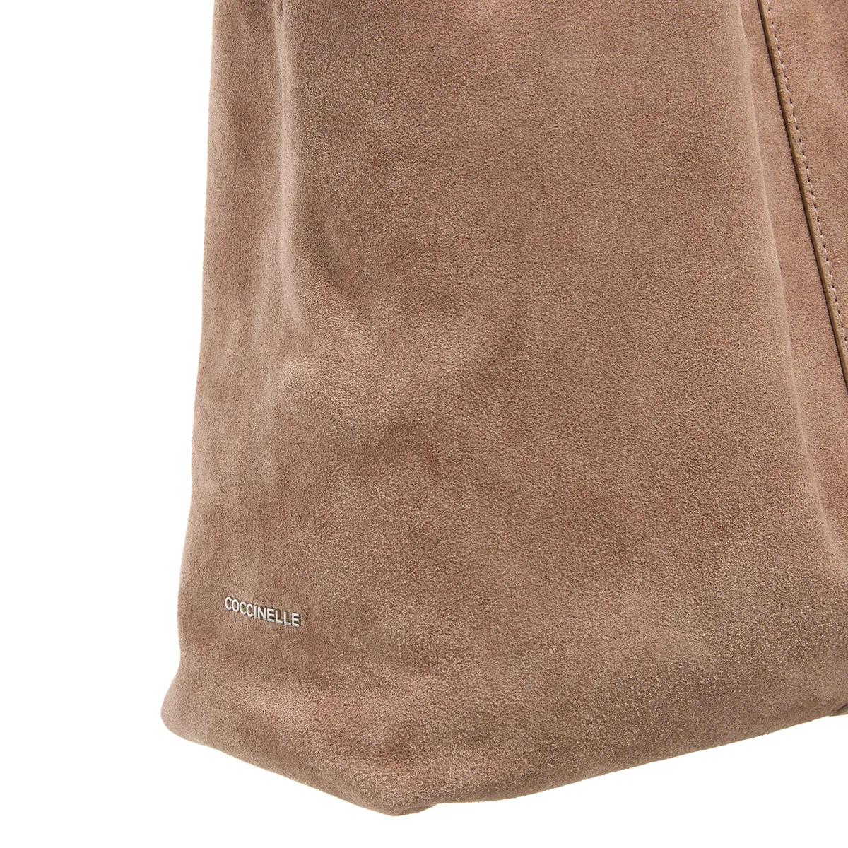 Coccinelle Shoppers & Totes C-Easy Suede in taupe
