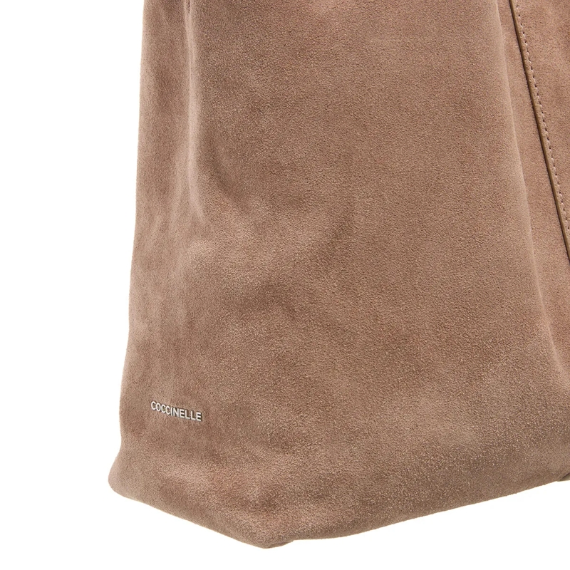 Coccinelle Hobo Bag Coccinelle C-Easy Suede Warm Ta/Warm Ta(Image 5)