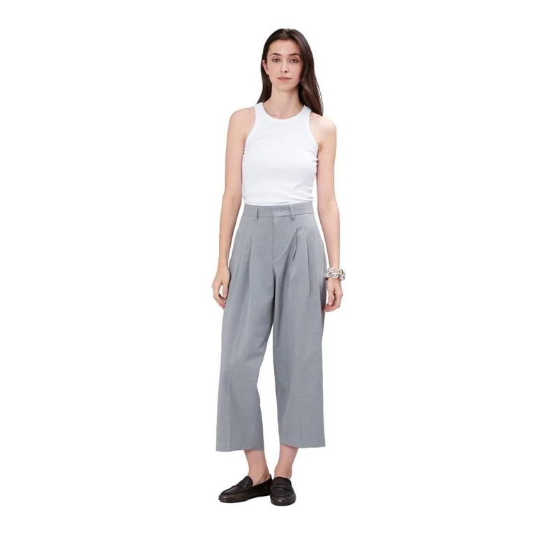 True Religion Hose - Engwerdenes, verkürztes Bein- Bund- und Bügelfa grau(Image 5)