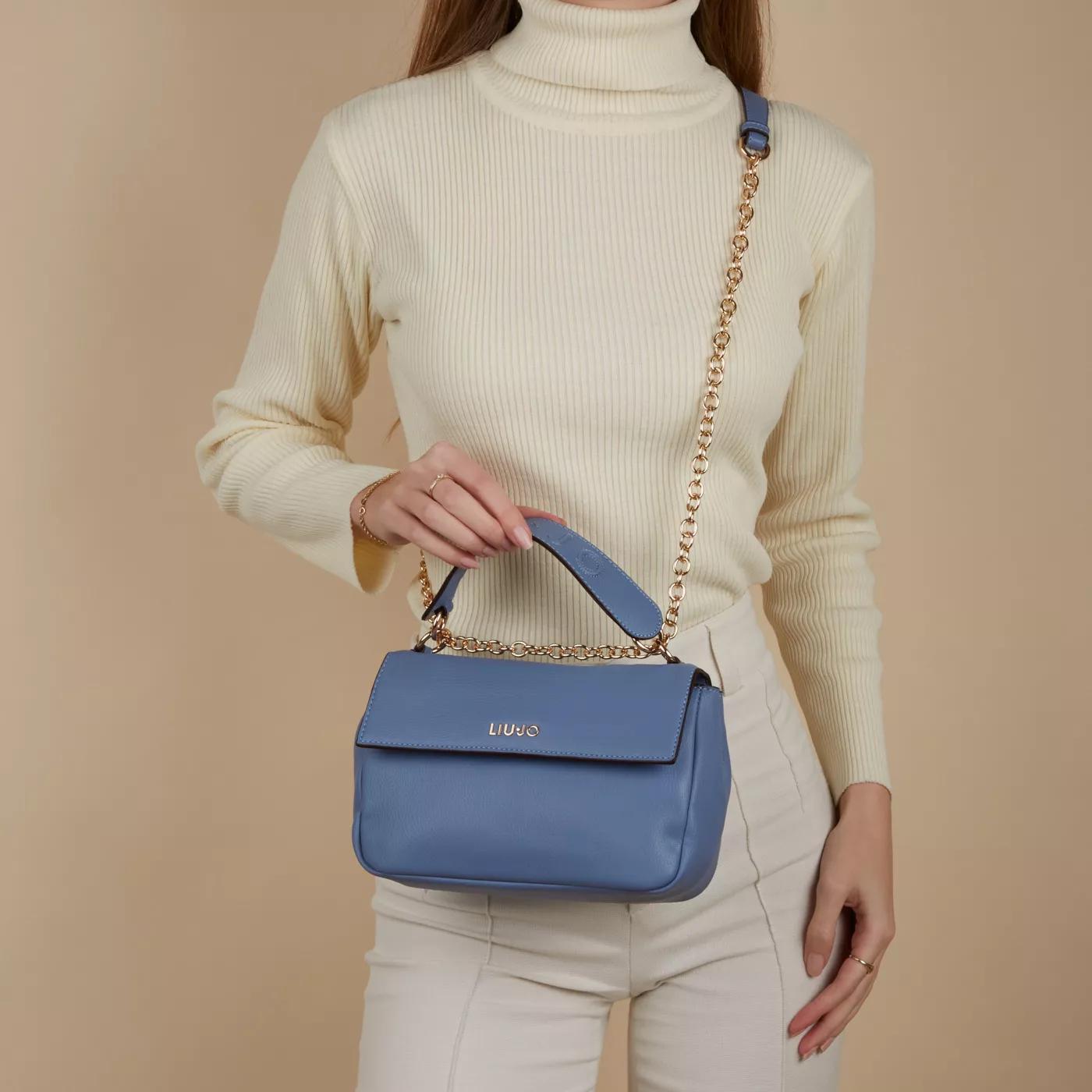 LIU JO Liu Jo Jorah Blaue Handtasche AA4185E0037-64018 Blau | Satchel 