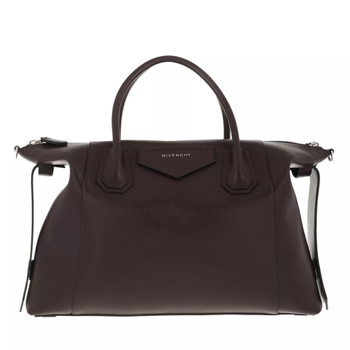 Givenchy Medium Antigona Soft Bag Chocolate Rymlig shoppingväska