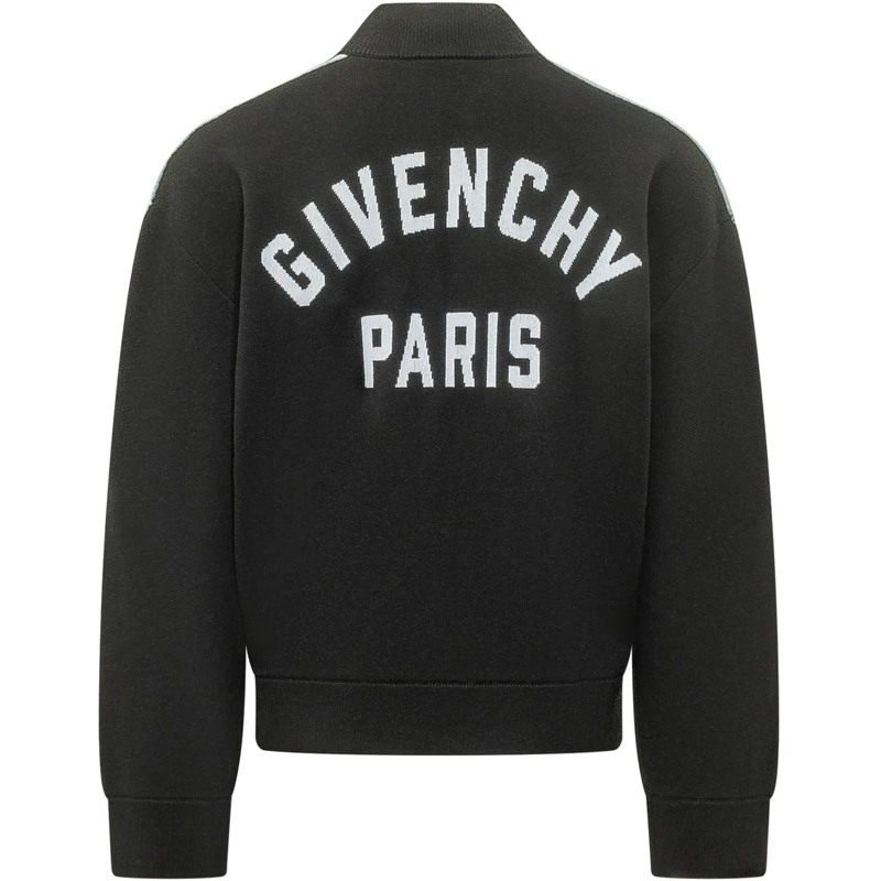 Givenchy Weste Felpa Con Zip E Collo Alto schwarz(Image 2)
