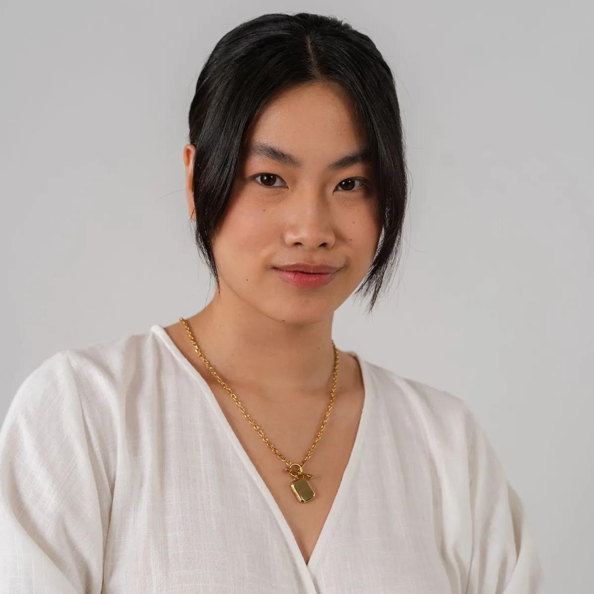 Thumbnail - Purelei Halskette - Kette Soulmate Medaillon - Gr. unisize - in Gold - für Damen