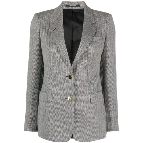 Tagliatore Grey Single-Breasted Jacket Grey 