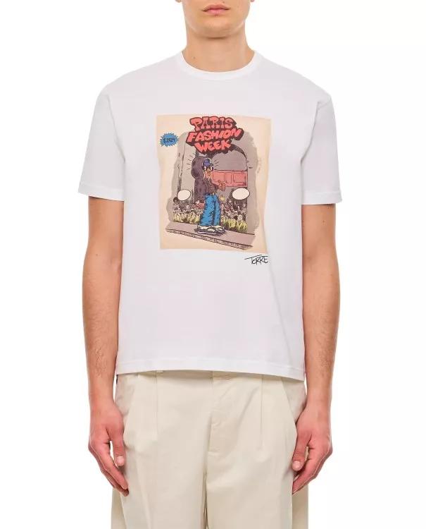 Junya Watanabe - Short Sleeves Cotton T-Shirt - Größe S -