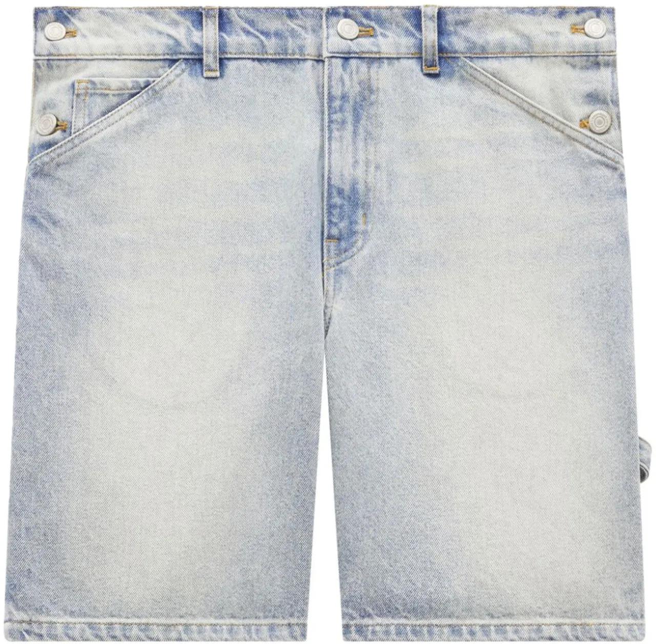 Thumbnail - Courrèges - Shorts Light Blue Wash - Größe 48 - blau