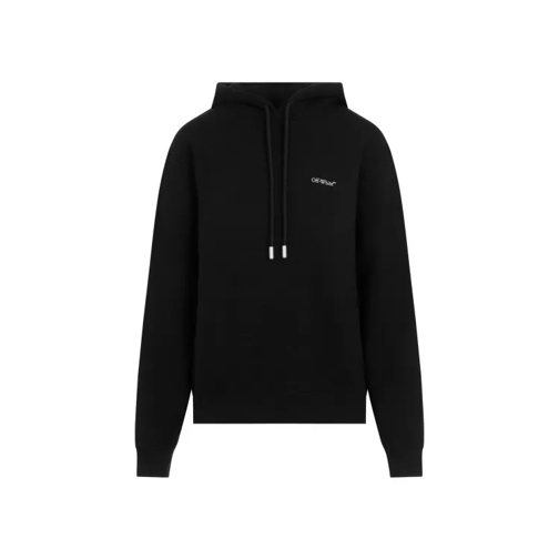 Off-White Black Cotton Xray Arrow Reg Hoodie Black 