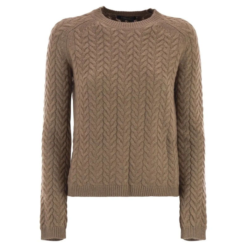 Max Mara Trui Eliane - Wool And Cashmere Jumper Brown