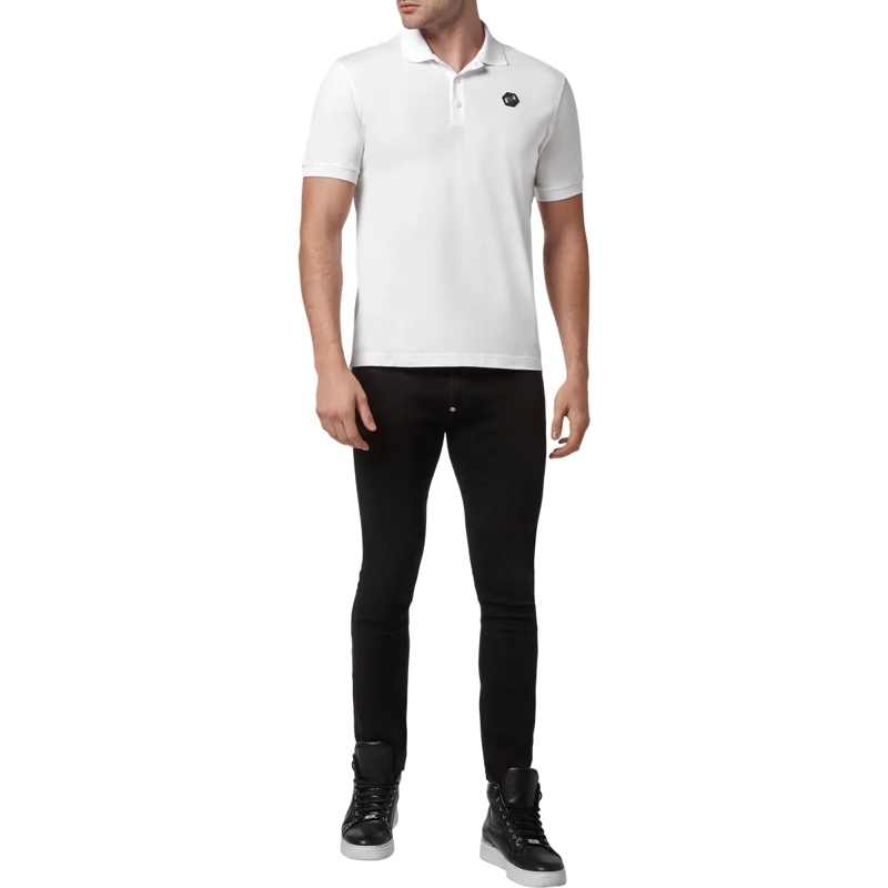 Philipp Plein Top Poloshirt weiss(Image 5)