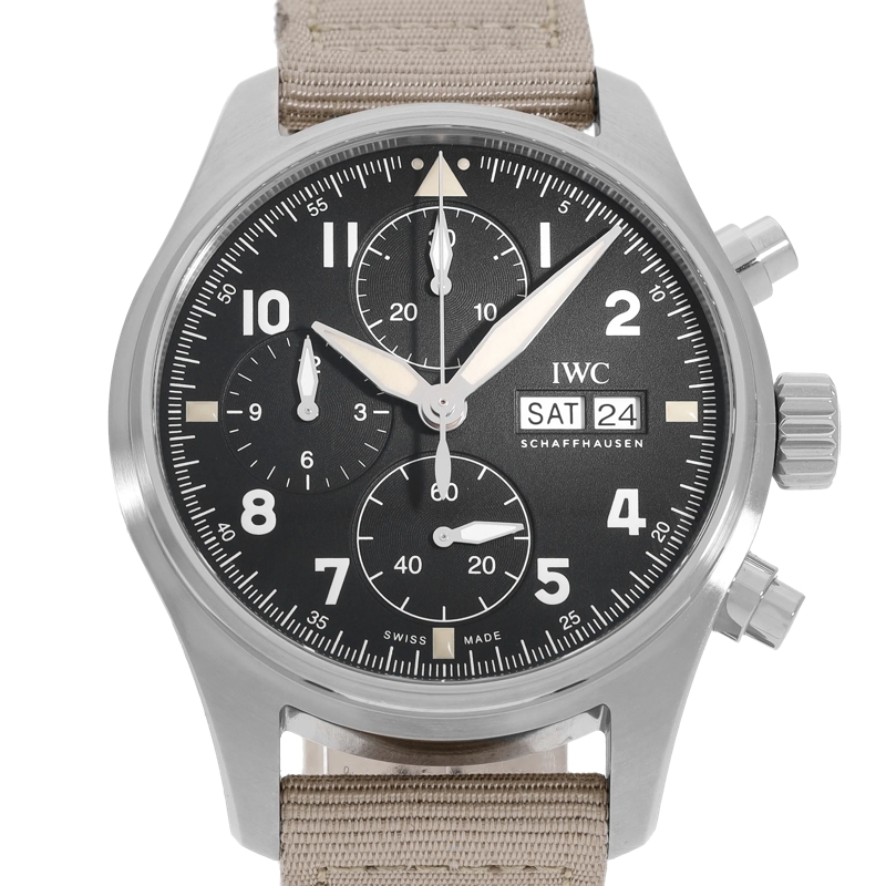 IWC Automatikuhr Pilot's Watch Schwarz