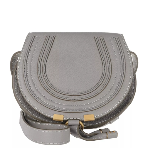 Chloé Marcie Shoulder Bag Mini Cashmere Grey Crossbody Bag