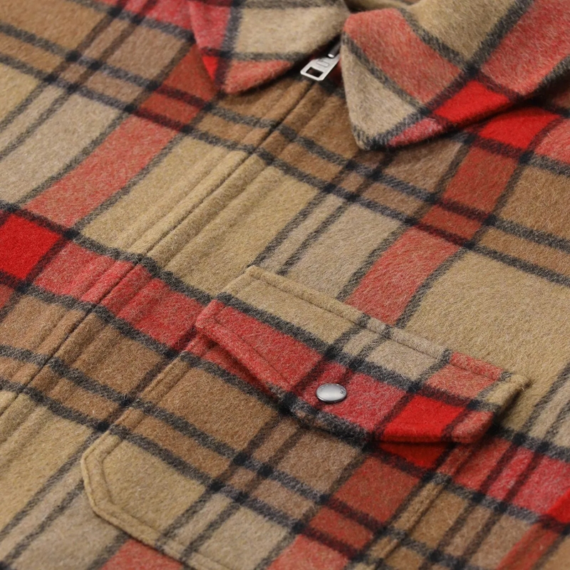 Woolrich Veste de transition Jacke aus Woll-Mix braun(Image 3)
