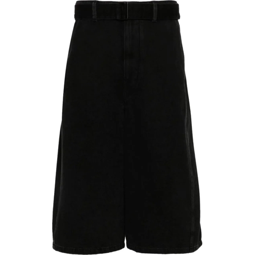 Lemaire  Twisted Short Denim Black schwarz